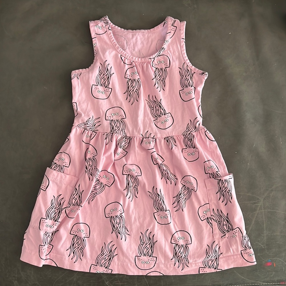 hanna andersson 110 jellyfish tank play dress